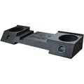 Q Power Qpower QBGMCAVALANCHE10DF 10 in. Dual Box for GMC Avalanche Bomb Under Seat Downfire QBGMCAVALANCHE10DF